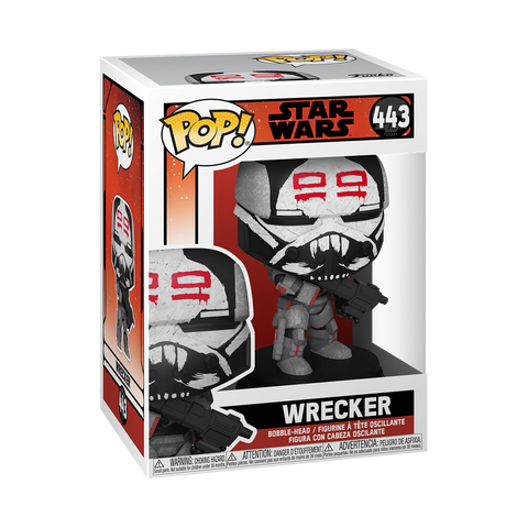 Figurine Funko Pop! N°443 - Star Wars Bad Batch - Wrecker